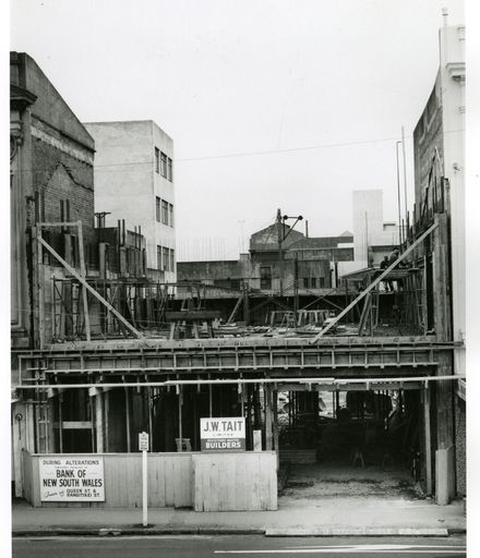 Construction of 18 Rangitikei Street - Bank of New South Wales