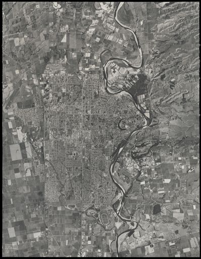 Aerial Photograph of Palmerston North - 1981