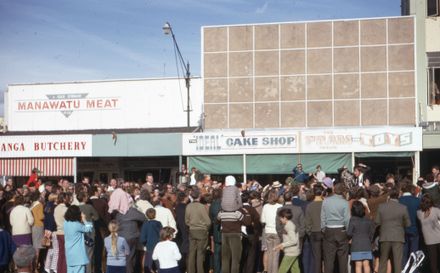 Parade Through the Church Street Side of  Square
