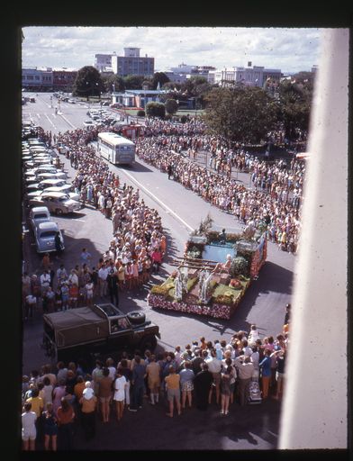 Centennial Parade from the Municipal Chambers building - Resource cover image