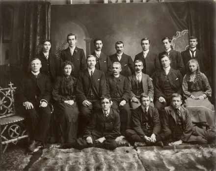 Staff of the Manawatu Evening Standard