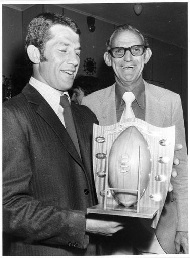 Kevin Eveleign and Mr ‘Lofty’ McIntosh