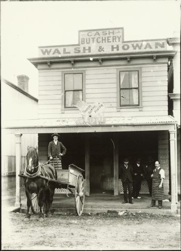 Walsh and Howan's Butchery, Foxton