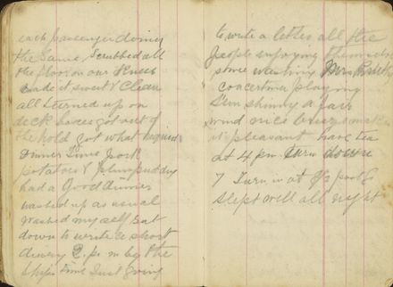 Shipboard diary p14