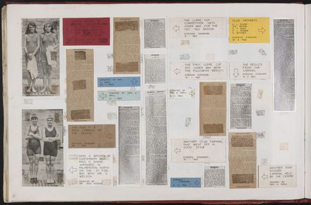 PN Amateur Swimming Club archive book