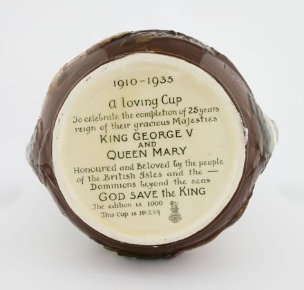 Image 2: 'A Loving Cup' commemorating 25 years reign for King George V & Queen Mary