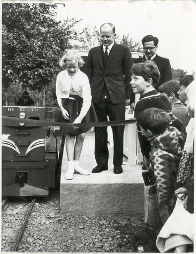 Opening of Miniature Railway Station