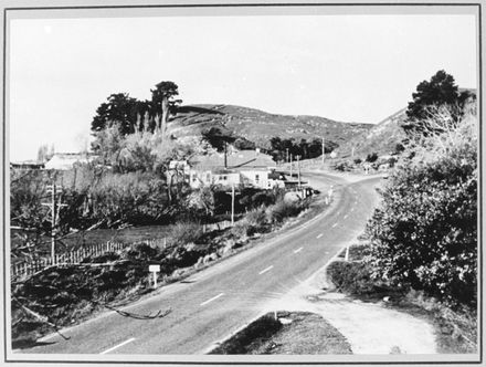 Fitzherbert East Road at the corner of Pahiatua Track, looking northeast - Resource cover image