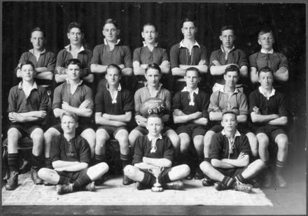 Palmerston North Technical College 6th Grade Rugby Team, 1930