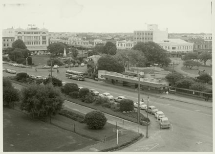 View of The Square from the new Public Library