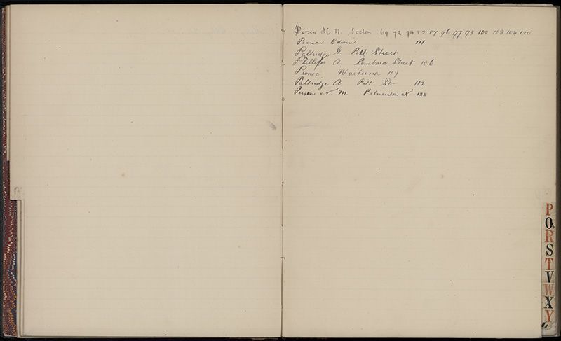 Outwards Correspondence of the Palmerston North Cemetery Trustees, 1898 -1902 17