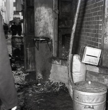 Rubbish Fire in Alley