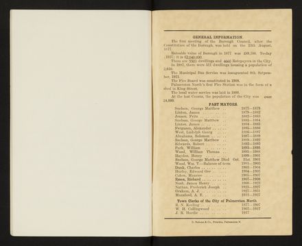 Palmerston North City Diamond Jubilee Programme 18