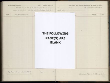 Palmerston North Rate Book, 1886-1889, 276