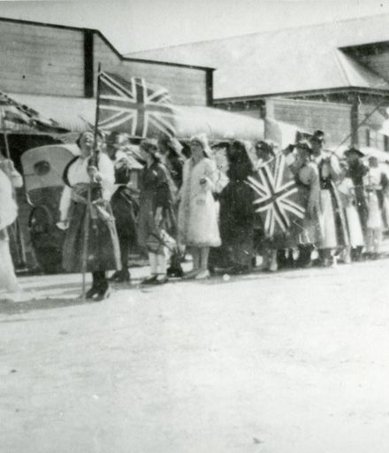 Armistice Day parade in Rongotea