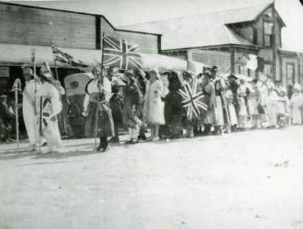 Armistice Day parade in Rongotea