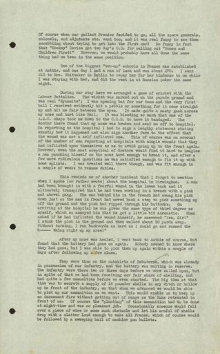 Hassell WWI memories p66