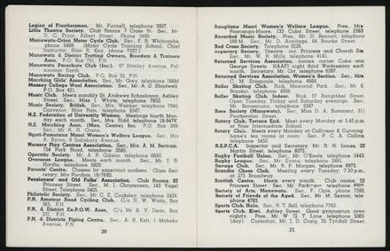 Palmerston North Diary: September 1959 12