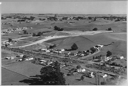 Aerial view of section of Feilding - Resource cover image
