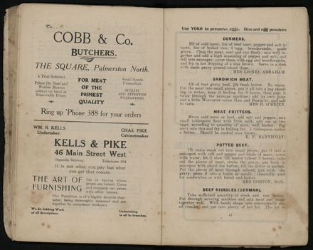 Manawatu Cookery Book - page 22