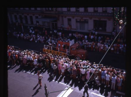 Centennial Parade from the Municipal Chambers building
