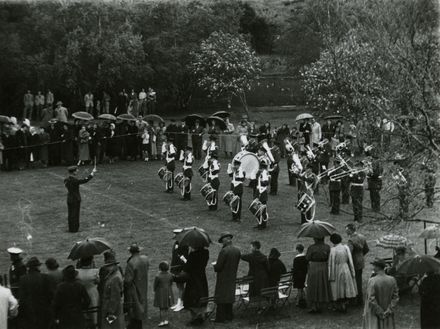 Unveiling of War Memorial, Memorial Park