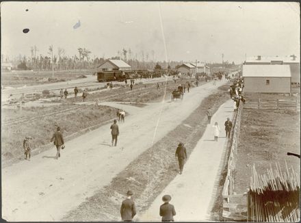 Main Street West Railway Station, early 1890s