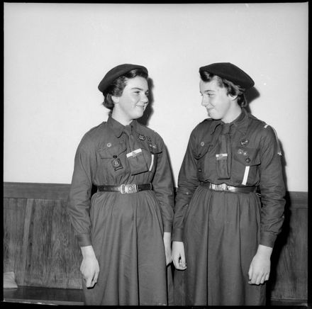 "First in City to Win Emblem" Girl Guides