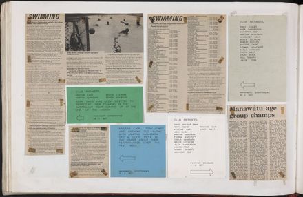 PN Amateur Swimming Club archive book