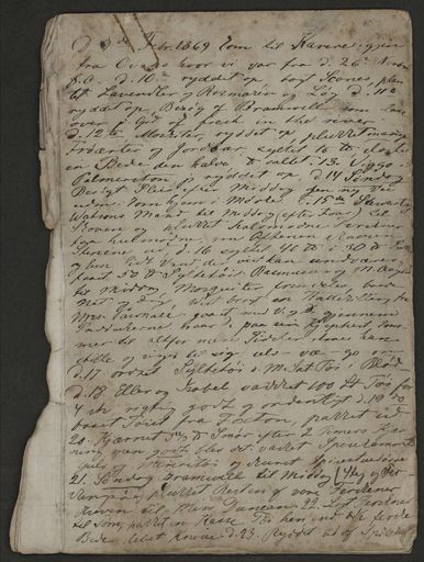 Diary of Olga Monrad (nee Berg) - Resource cover image