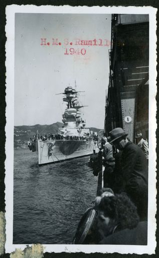 H.M.S Ramilles, Wellington Harbour