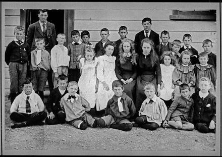 Pupils of Tiritea School