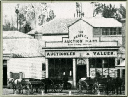 G M Snelson's Auction Mart in The Square