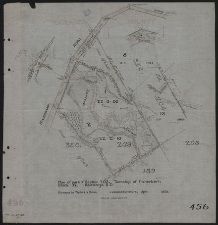 Survey Plans (subdivisions) 1938 - 1951