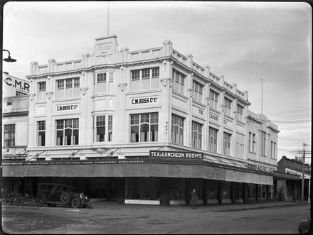 C M Ross department store, corner of George Street and Coleman Mall