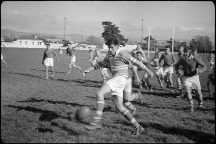 Rugby: Manawatu v. Wairarapa Senior Mens teams