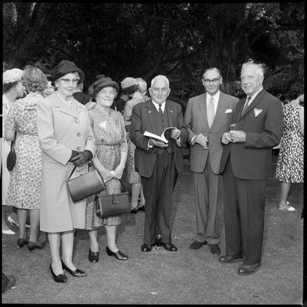 "Guests at Conference Cocktails" Veterinary Conference