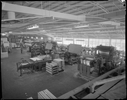 Coulls, Somerville factory, Tremaine Ave - Aerials and interior