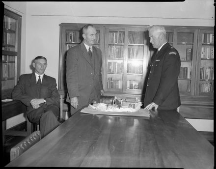 "Presentation to C.I.B. Head" - Police Farewell