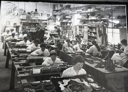 Interior of Percy Robêrt's Regalia Factory