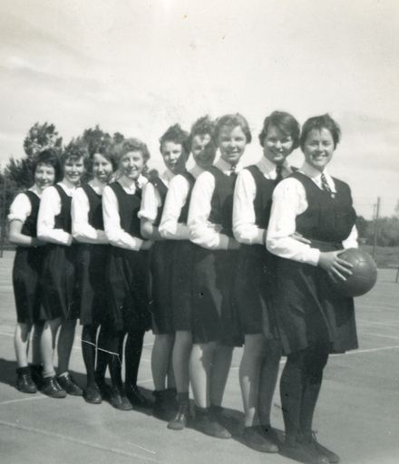 Palmerston North Girls High School basketball team