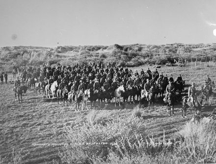 Manawatu Mounted Rifles at Foxton