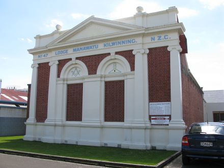 Manawatū Kilwinning Lodge No. 47, Church Street