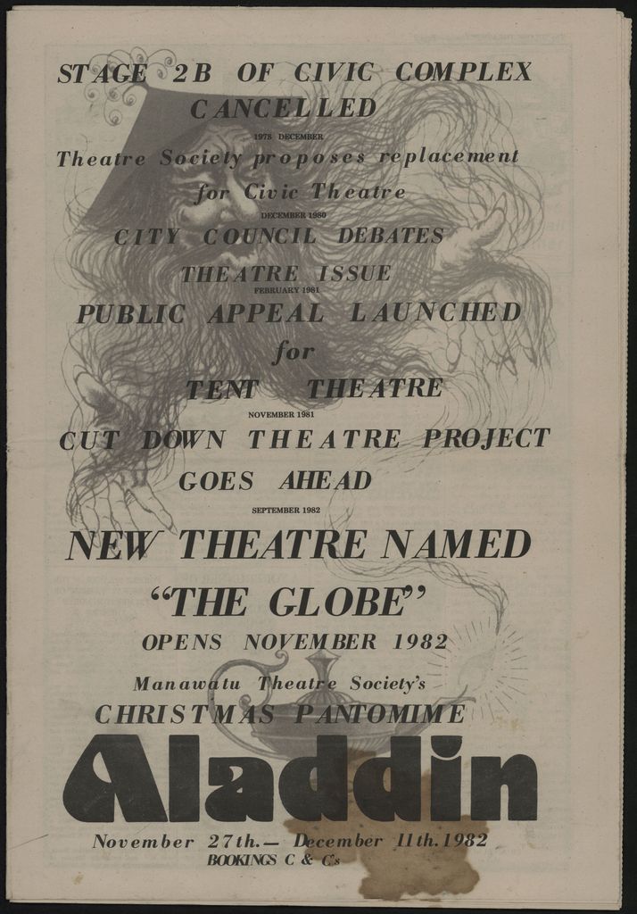 "The Globe Theatre Opens" Commemorative Newspaper 1