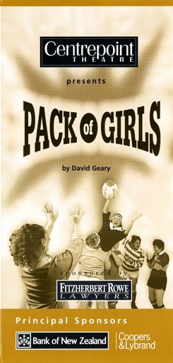 Pack of Girls - Centrepoint Theatre programme