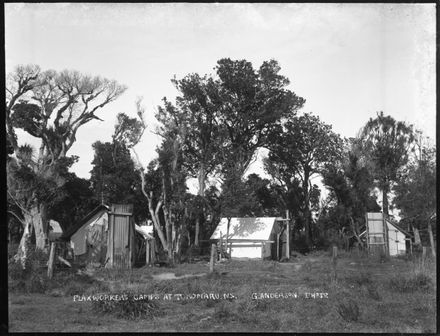 Flax workers camp, Tokomaru