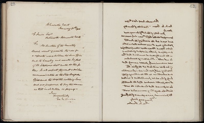 Outwards Correspondence of the Palmerston North Cemetery Trustees, 1898 -1902 70