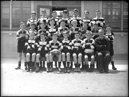 Rugby team, Palmerston North Intermediate School