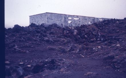 Scouts building Ruapehu Lodge and Snow School