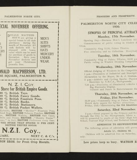 Palmerston North Celebrations on Proclamation of City, 1930 5